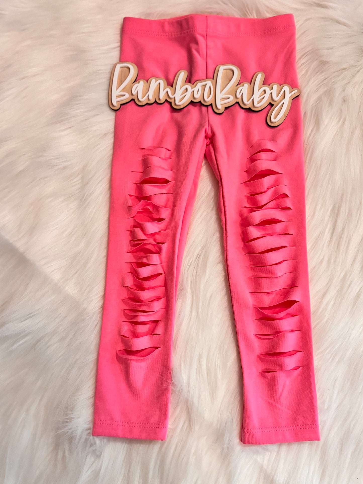 2T Shredded Legging