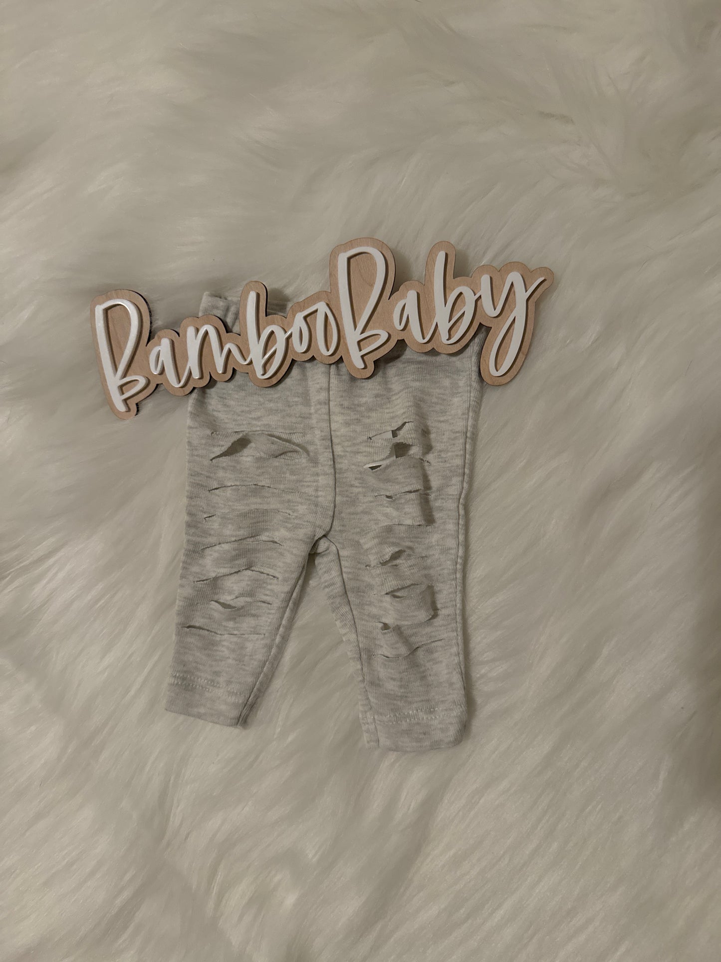 Preemie Shredded Leggings