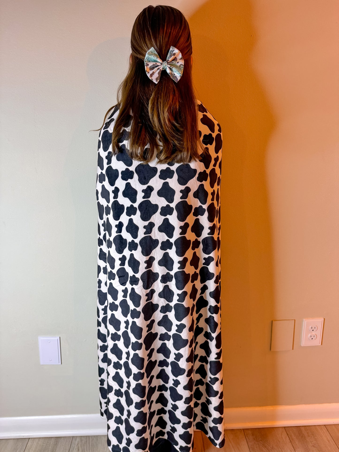 Ca-MOO-flage 50x50 blanket