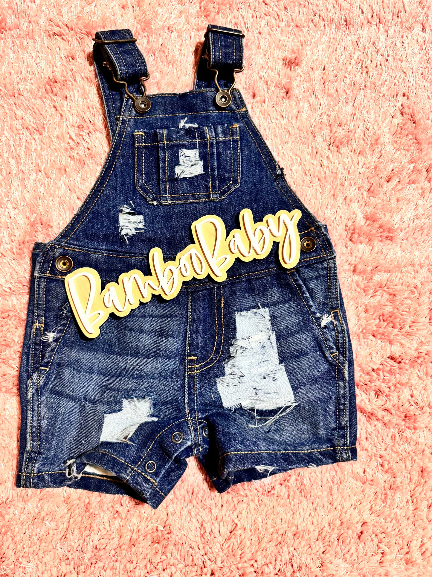 6/9m short bibs