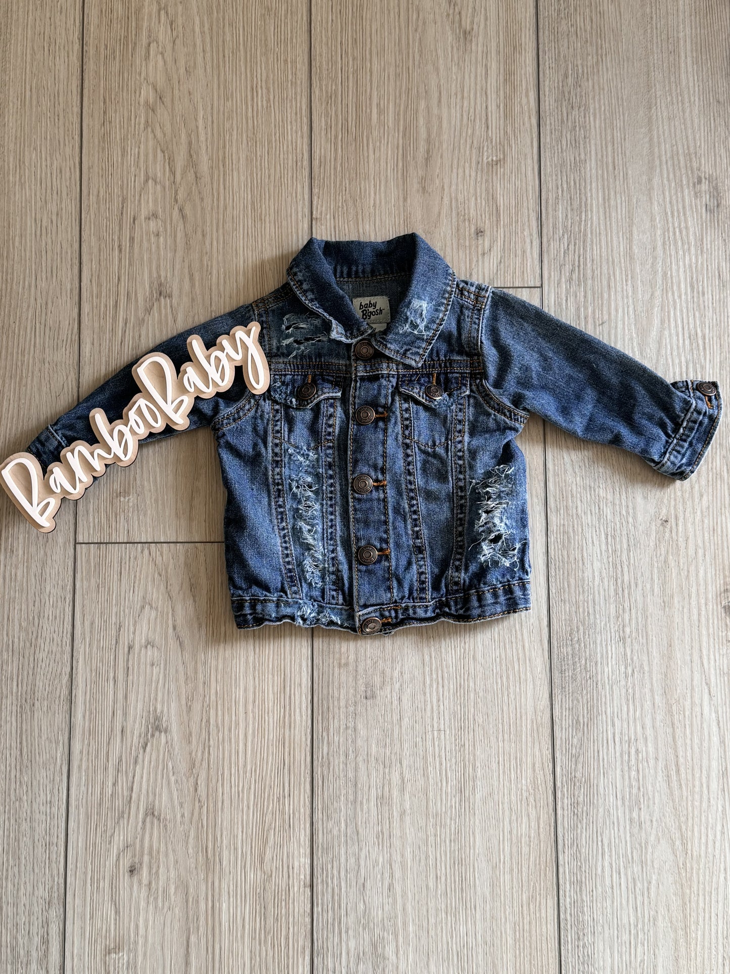0/3m RTS Distressed Jacket
