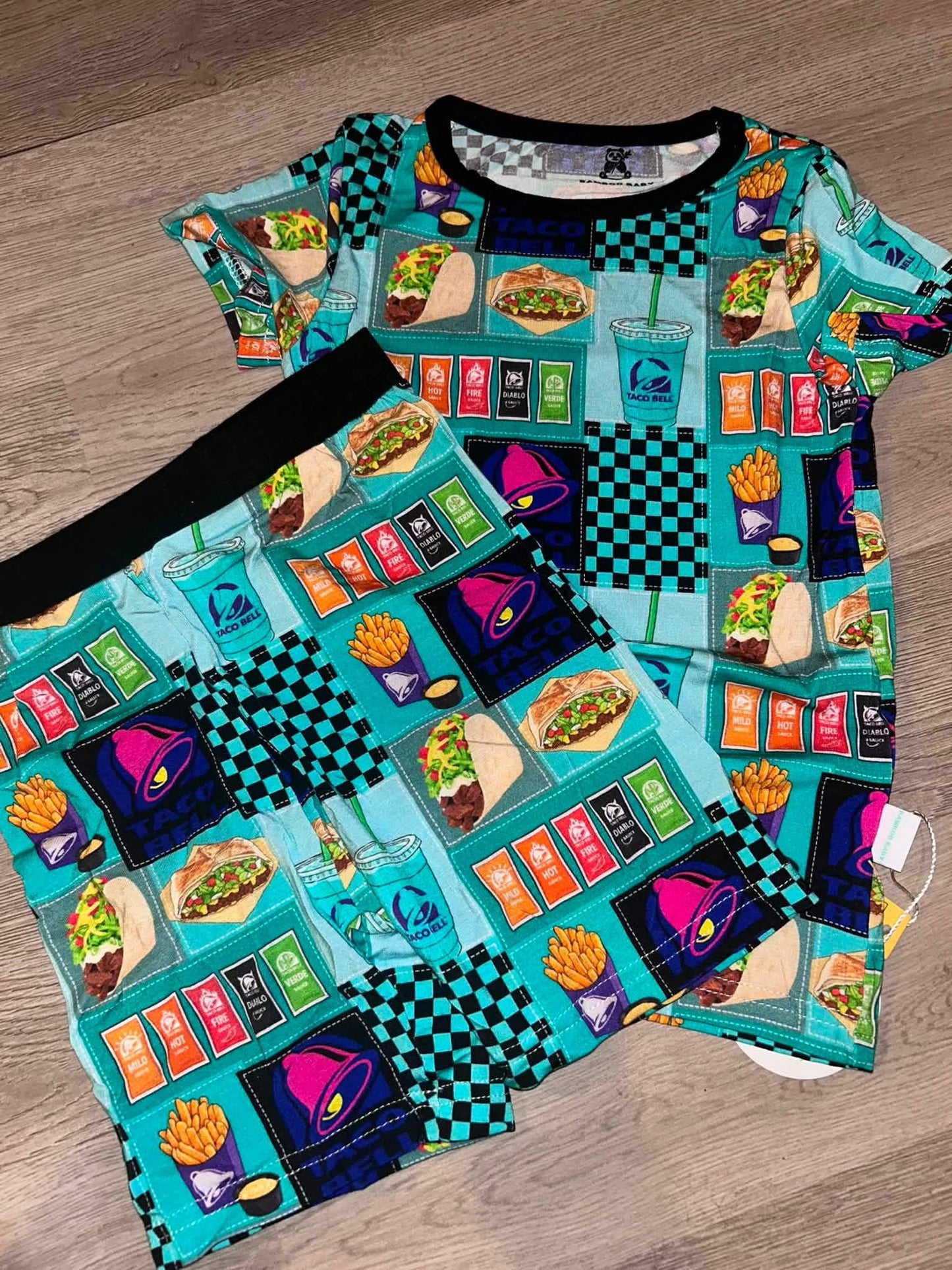 Baja Bite Night 2 Piece PJ Shorts Lounge Set