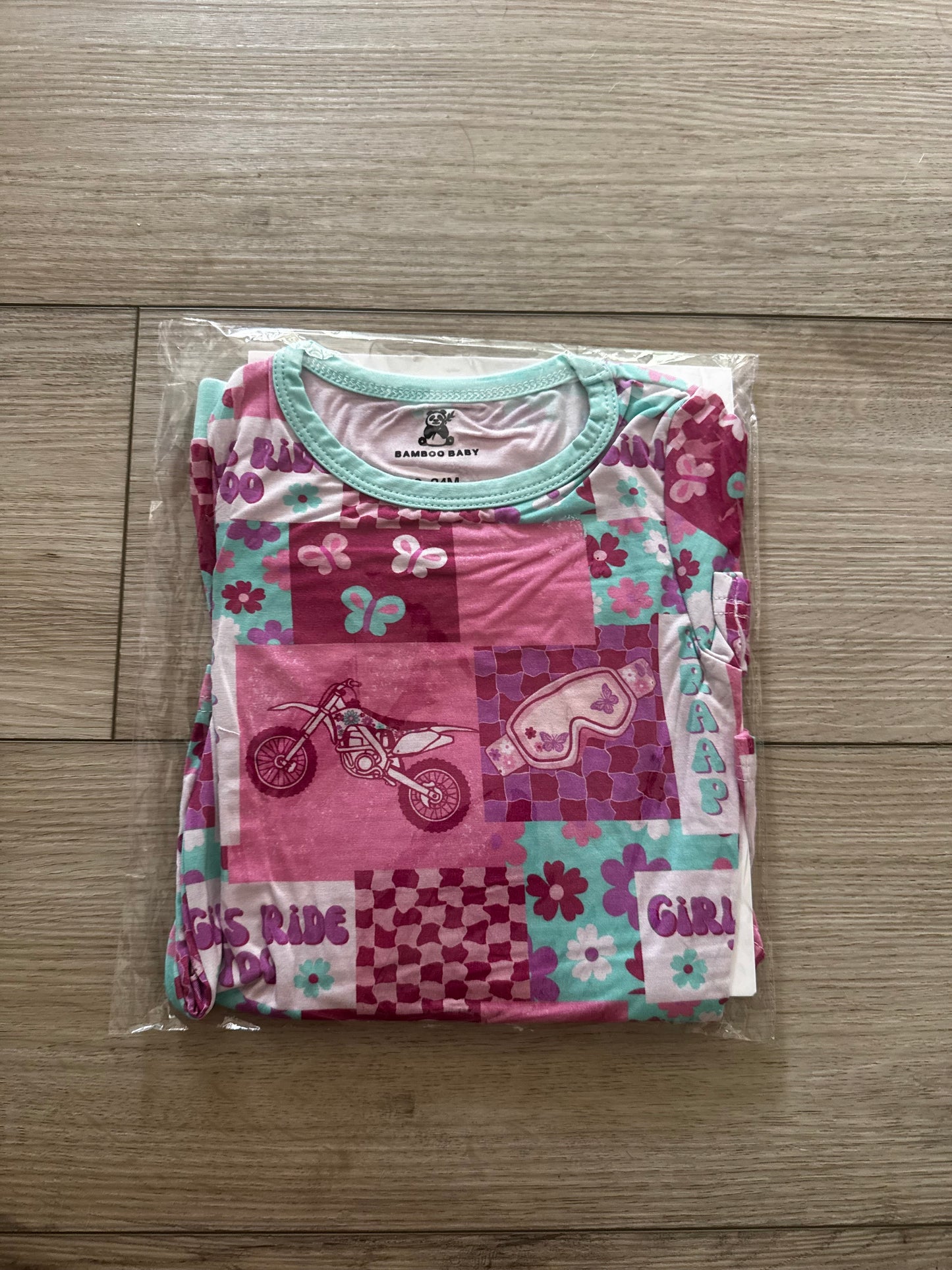Braap Babe 2 Piece PJ Shorts Lounge Set