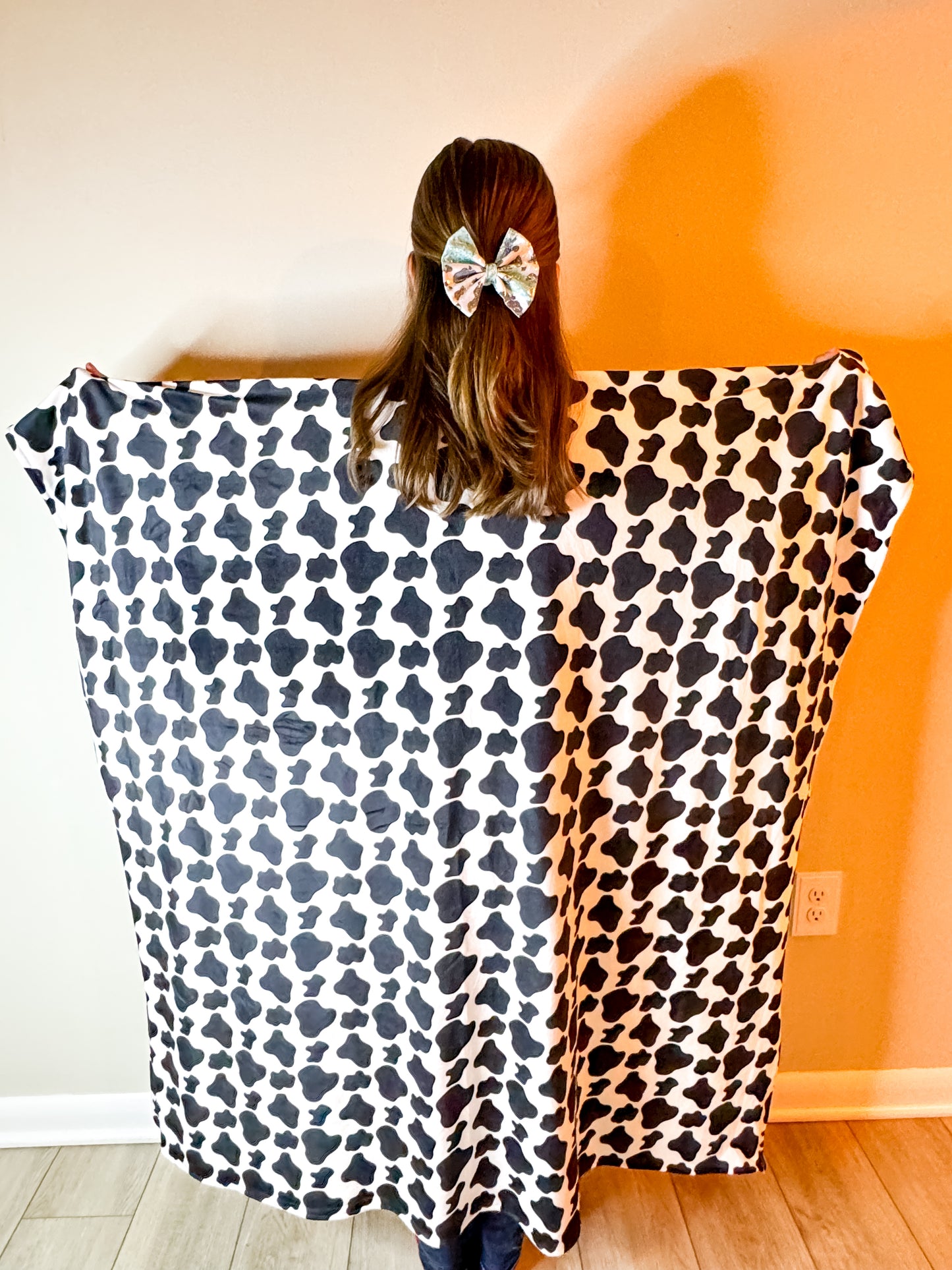 Ca-MOO-flage 50x50 blanket