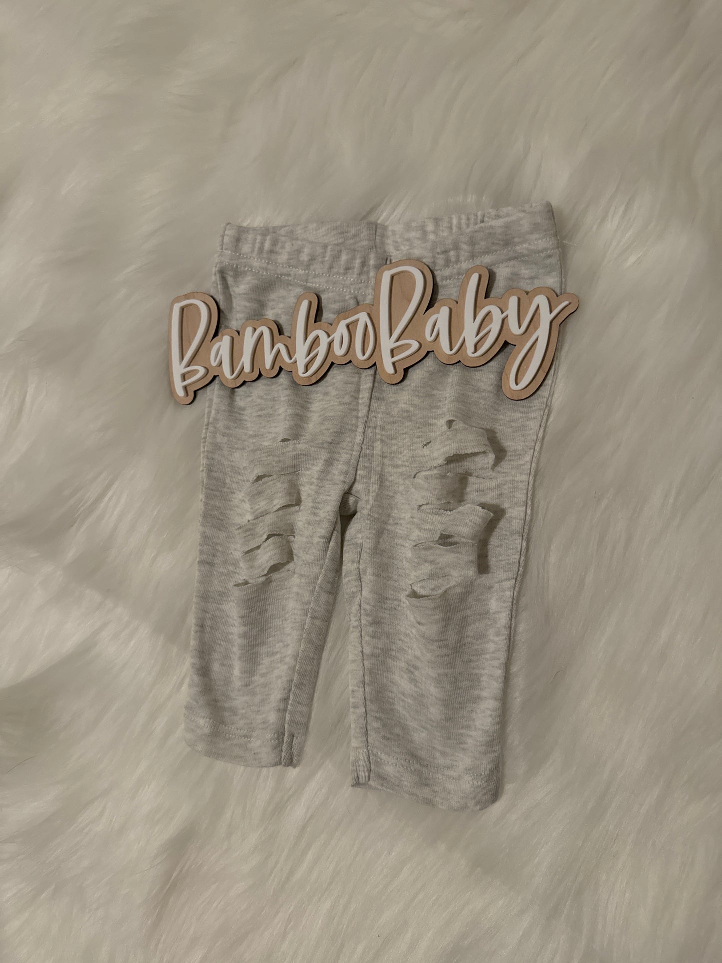 0/3m Shredded Leggings