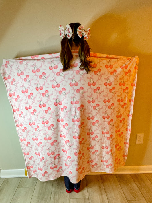 Cherry Delight 50x50 blanket