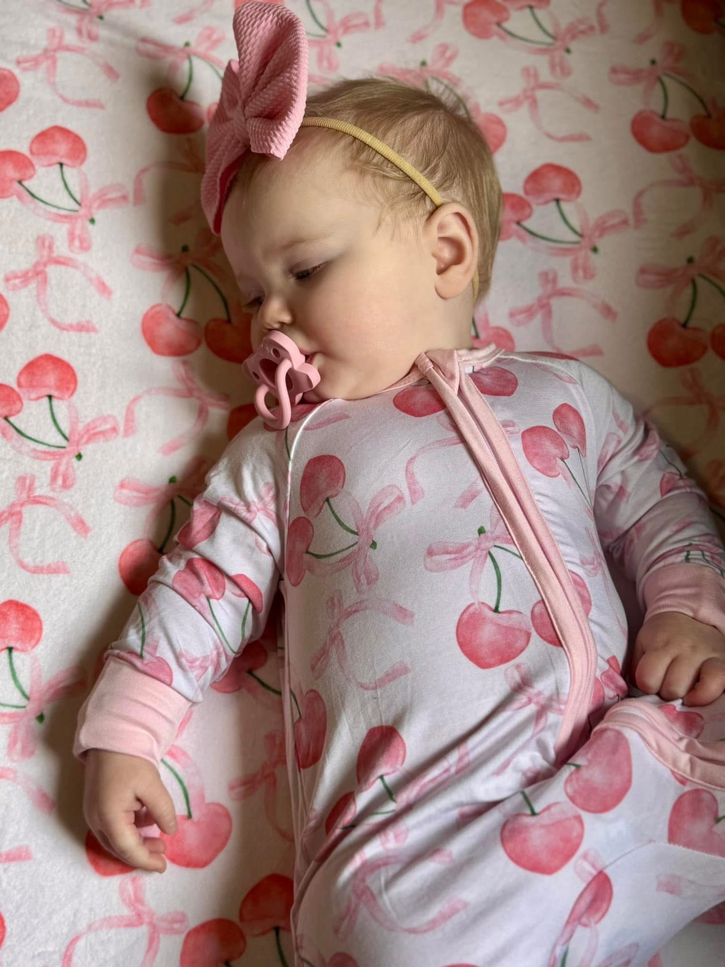 Cherry Delight Bamboo Sleeper